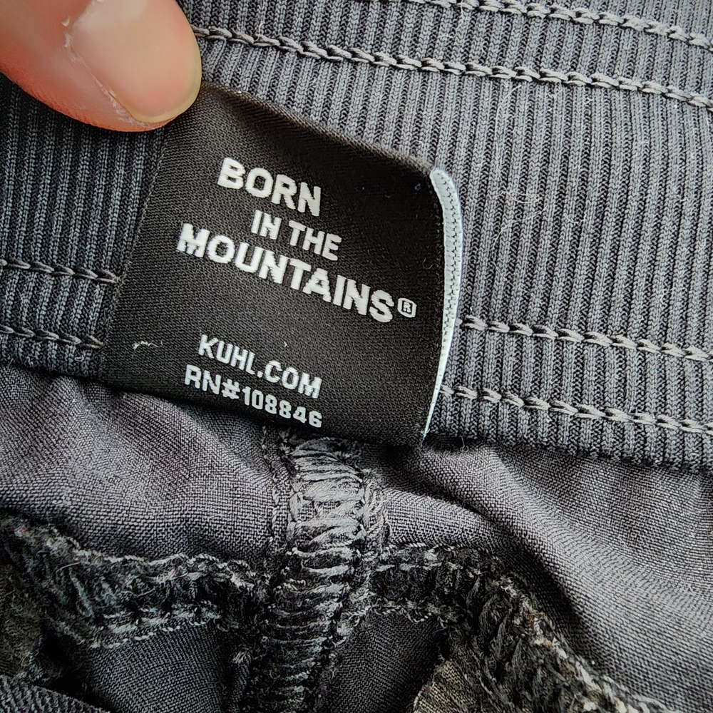 KUHL Women's Mova Pull-On Hiking Pants Gray Size M REG Gorpcore outdoor travel - Picture 3 of 12
